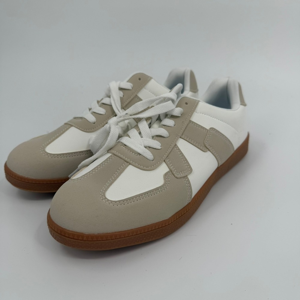 Unbranded GAT Sneakers German Army Trainer Modern Women Size 42 White Beige Gum